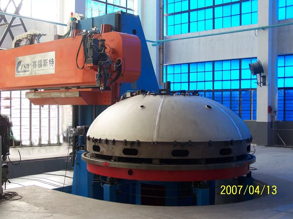 航天工业搅拌摩擦焊装备的图2